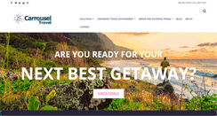 Desktop Screenshot of carrouseltravel.com